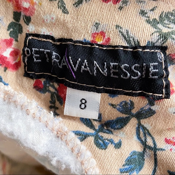 Petra Vanessie Cotton Blend Midi Floral & Tan Dress - AU 8 - Picture 9 of 13